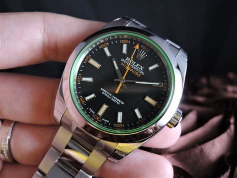 rolex groen glas|rolex green vs green.